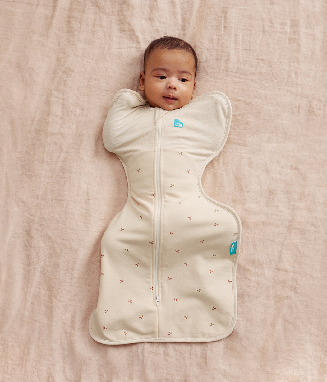 Swaddle Up™ 1.5 TOG Cotton Oatmeal Twigs