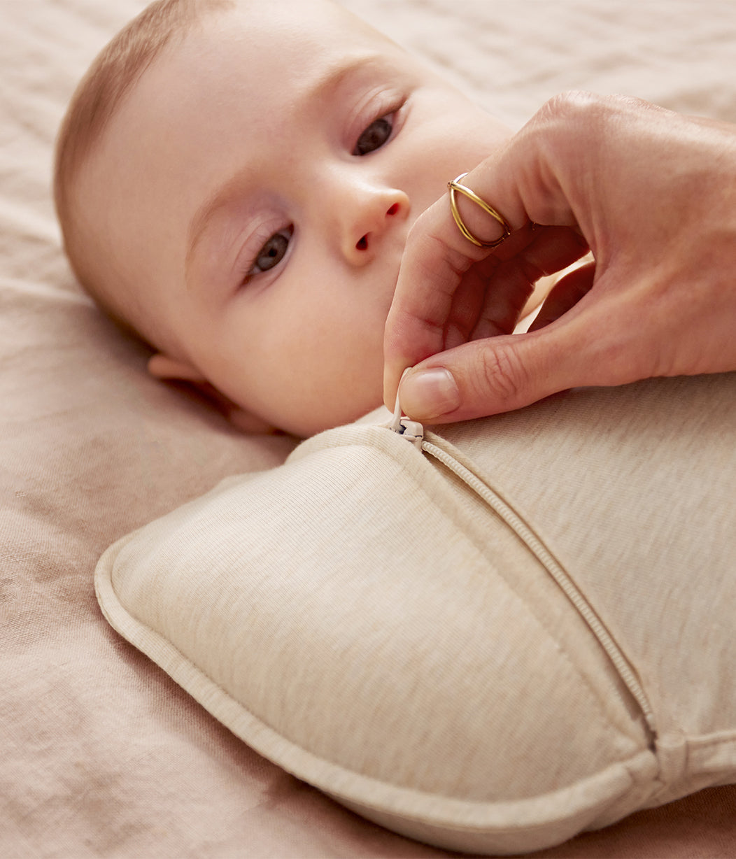 Swaddle Up™ Transition Bag 1.5 TOG Cotton Oatmeal Twigs