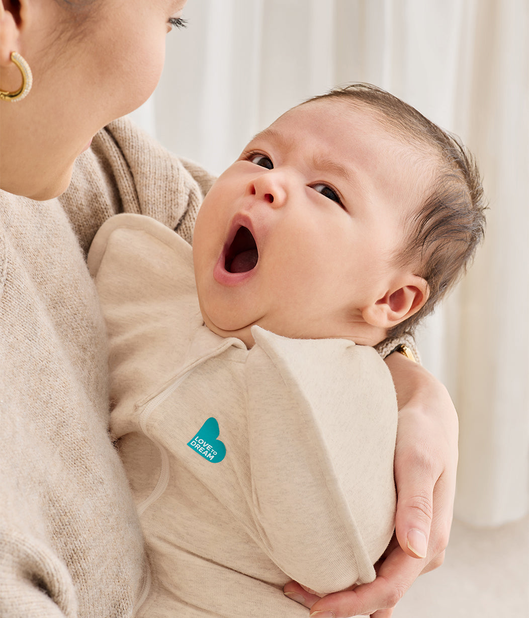 Swaddle Up™ 1.0 TOG Cotton Oatmeal