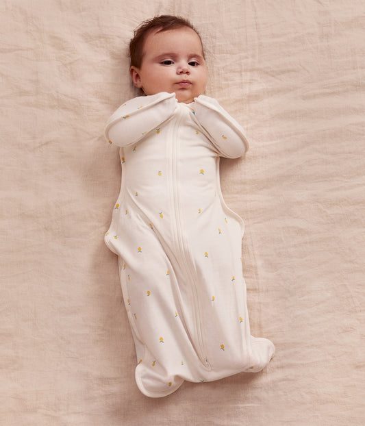 Swaddle Up™ 1.0 TOG Viscose from Bamboo Cream Lemons