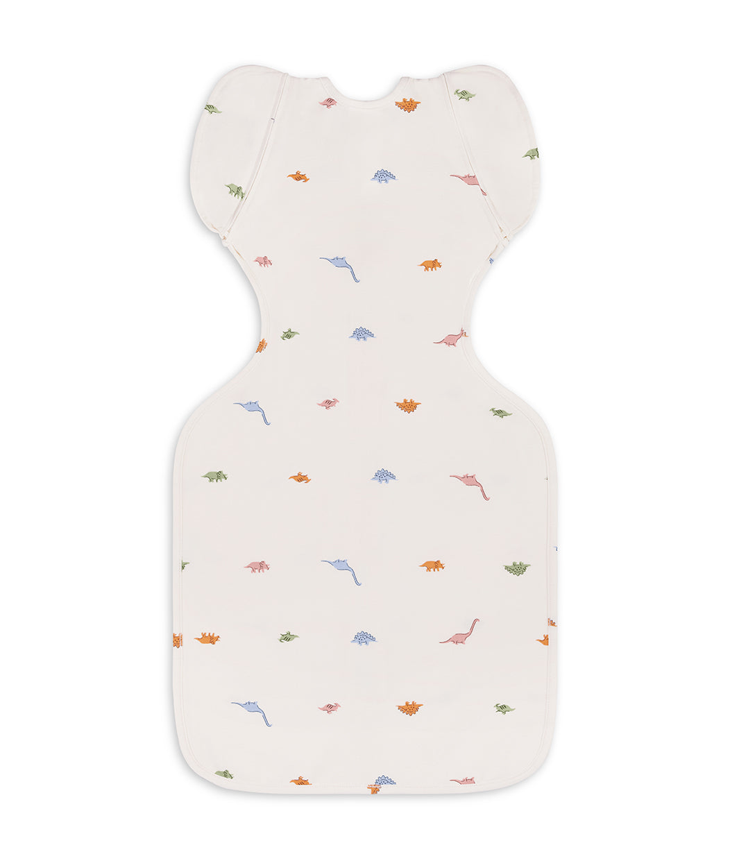 Swaddle Up™ 2-in-1 Transition Bag 1.0 TOG Cotton Cream Dino Snore