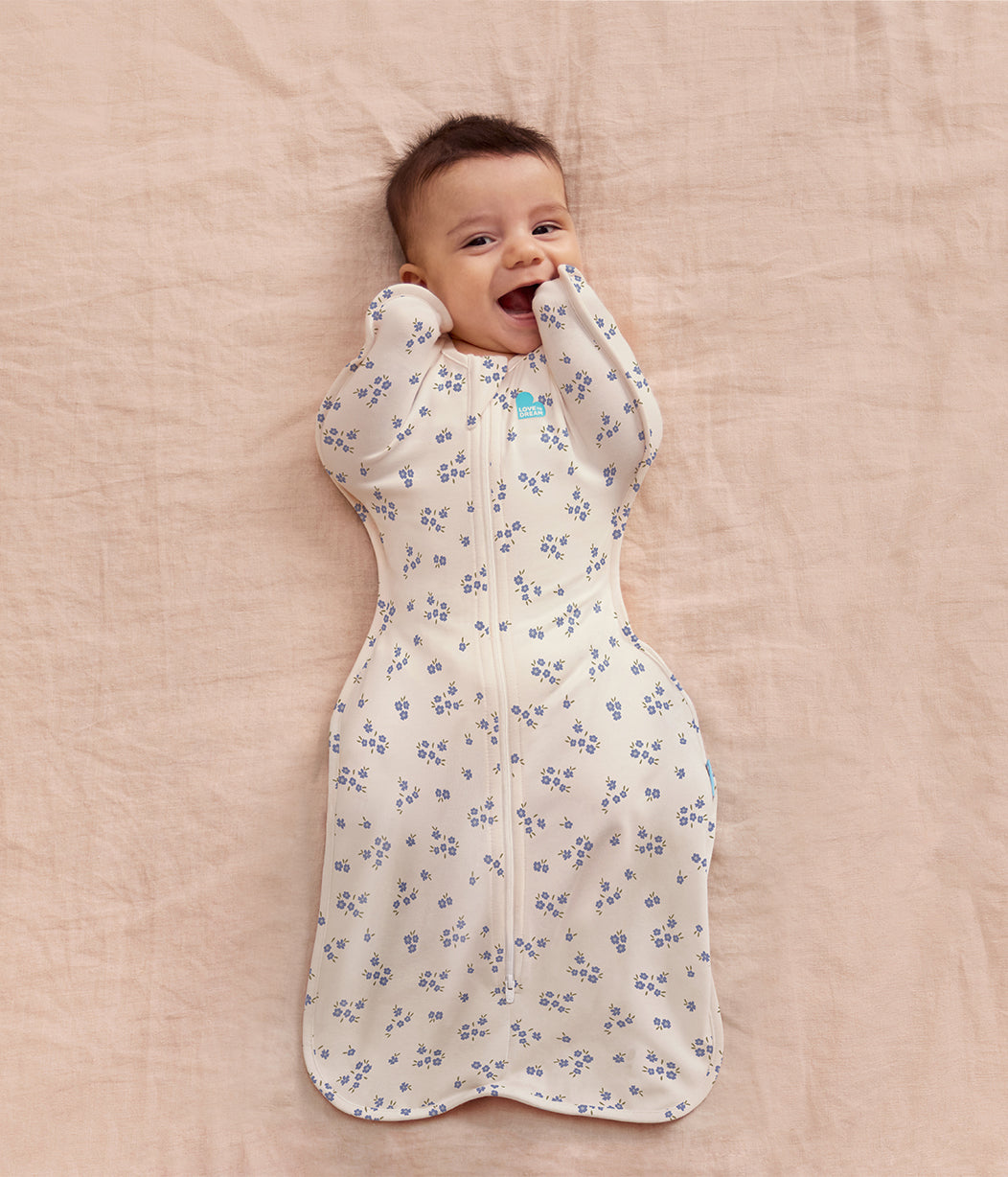 Swaddle Up Starter Bundle | 1.0 TOG | Lilac Meadow | Jacaranda Meadow 2