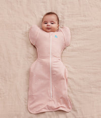 Swaddle Up™ Transition Bag 1.0 TOG Cotton Powder Pink Twinkle