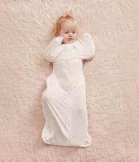 Swaddle Up™ 2-in-1 Transition Bag 0.2 TOG Cotton Tan Breton Stripe