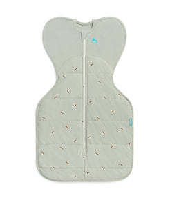 Swaddle Up™ 2.5 TOG Cotton Olive Bees