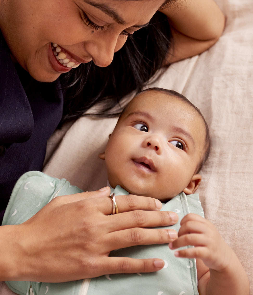 Swaddle Up™ Transition Bag 1.0 TOG Cotton Olive Moon