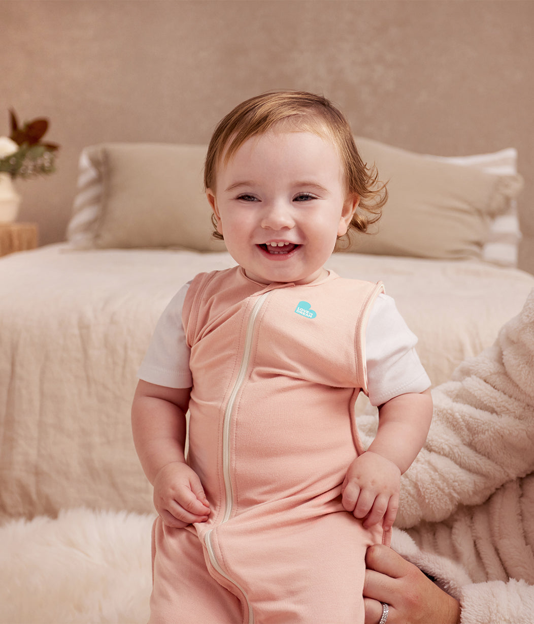 Swaddle Up™ 2-in-1 Transition Bag 0.2 TOG Cotton Blush