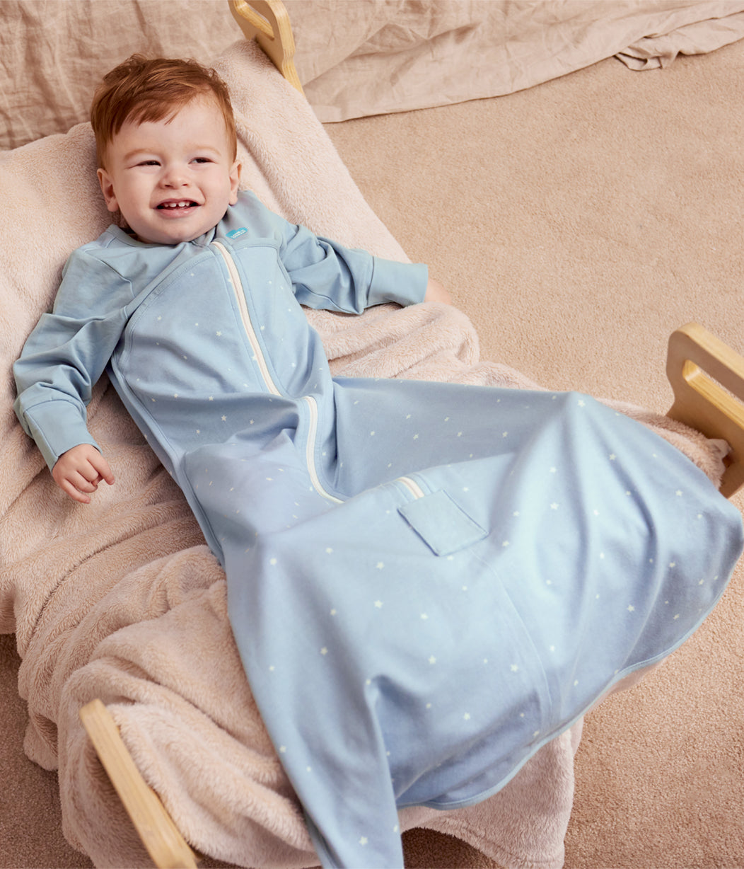 Sleep Bag Bundle | 3.5 | 1.0 TOG | Oatmeal | Powder Blue